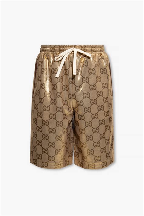 gunna denim gucci shorts men